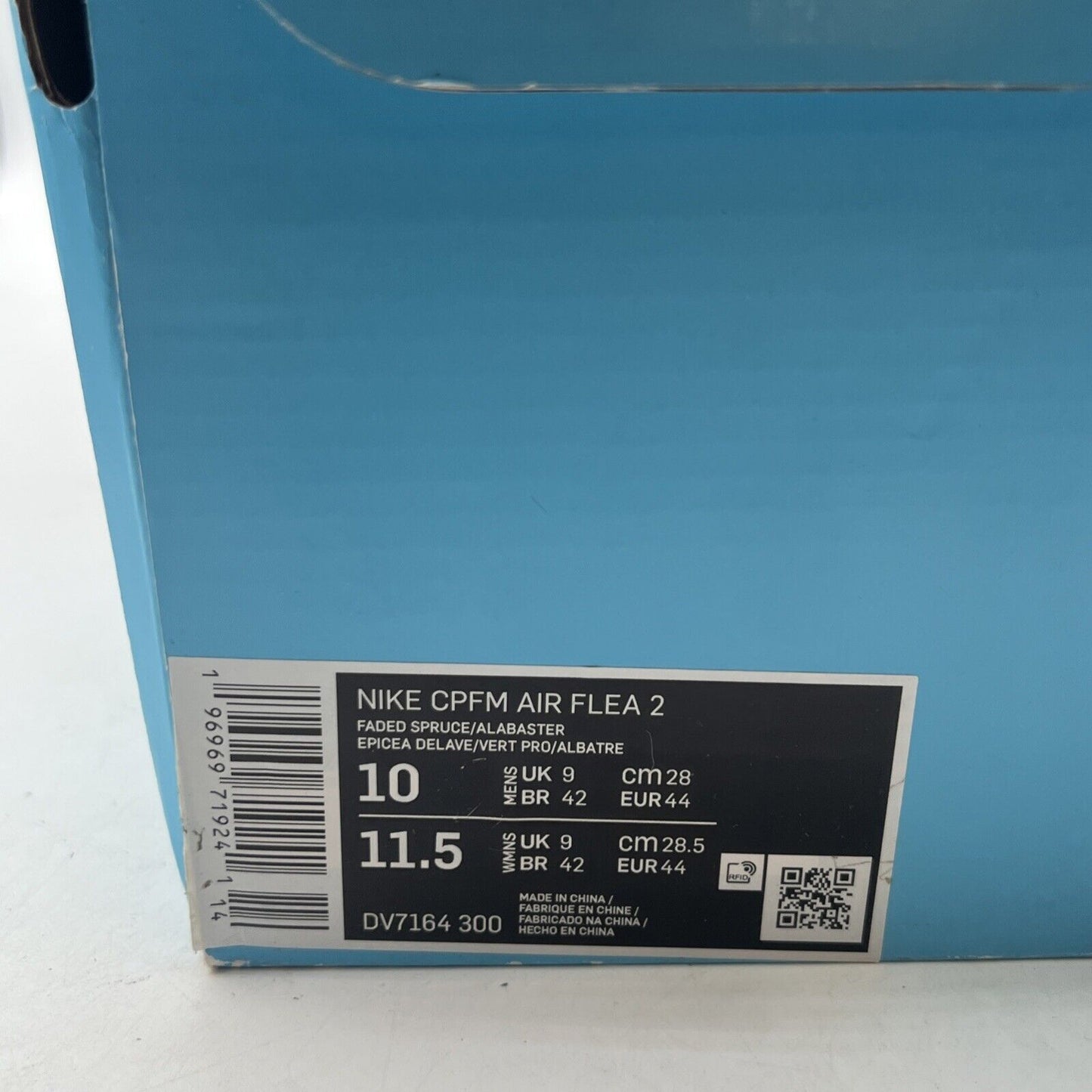 Size 10 - Nike Air Flea 2 x Cactus Plant Flea Market Low Faded Spruce