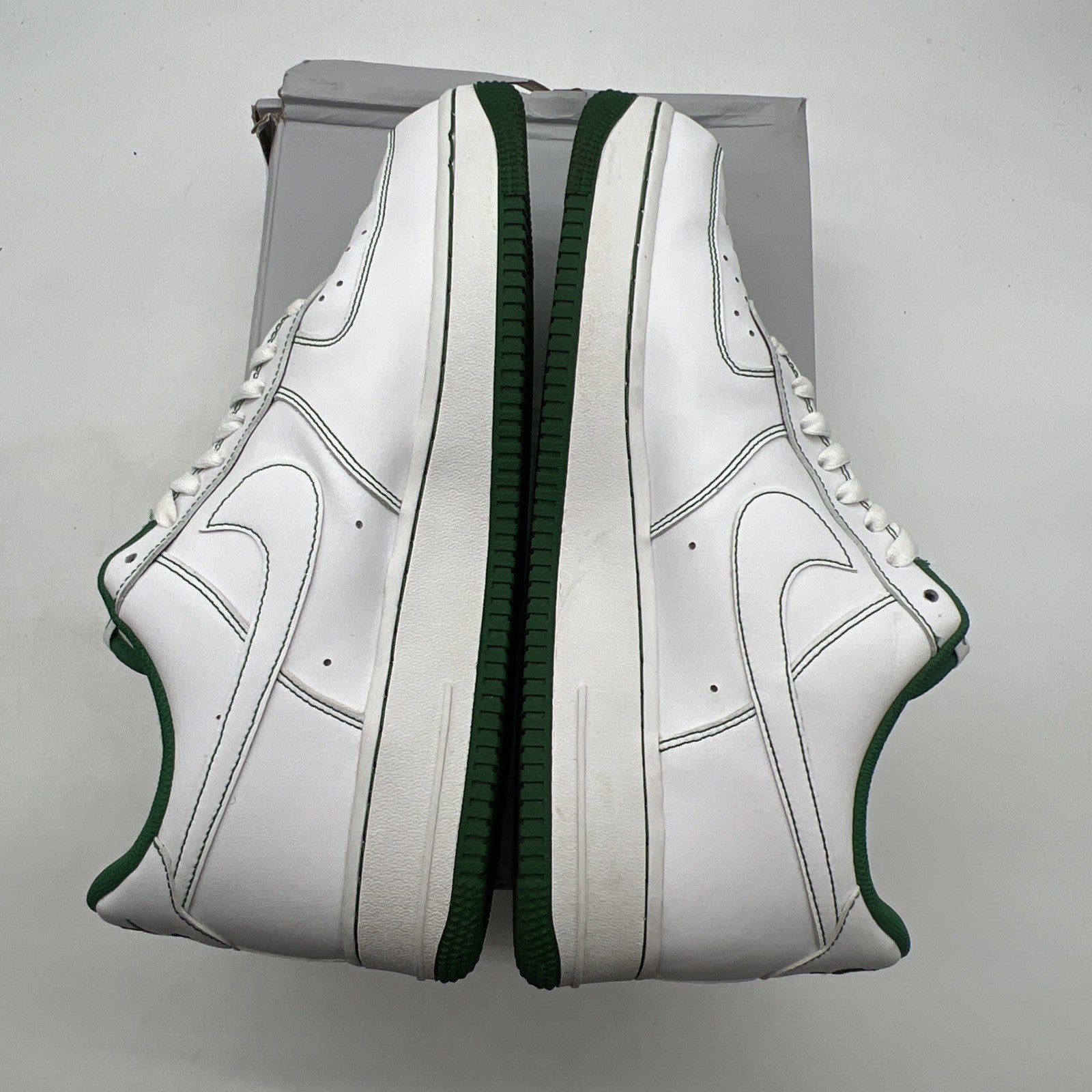 Size 11 - Nike Air Force 1 '07 Contrast Stitch - White Pine Green (CV1724-103)