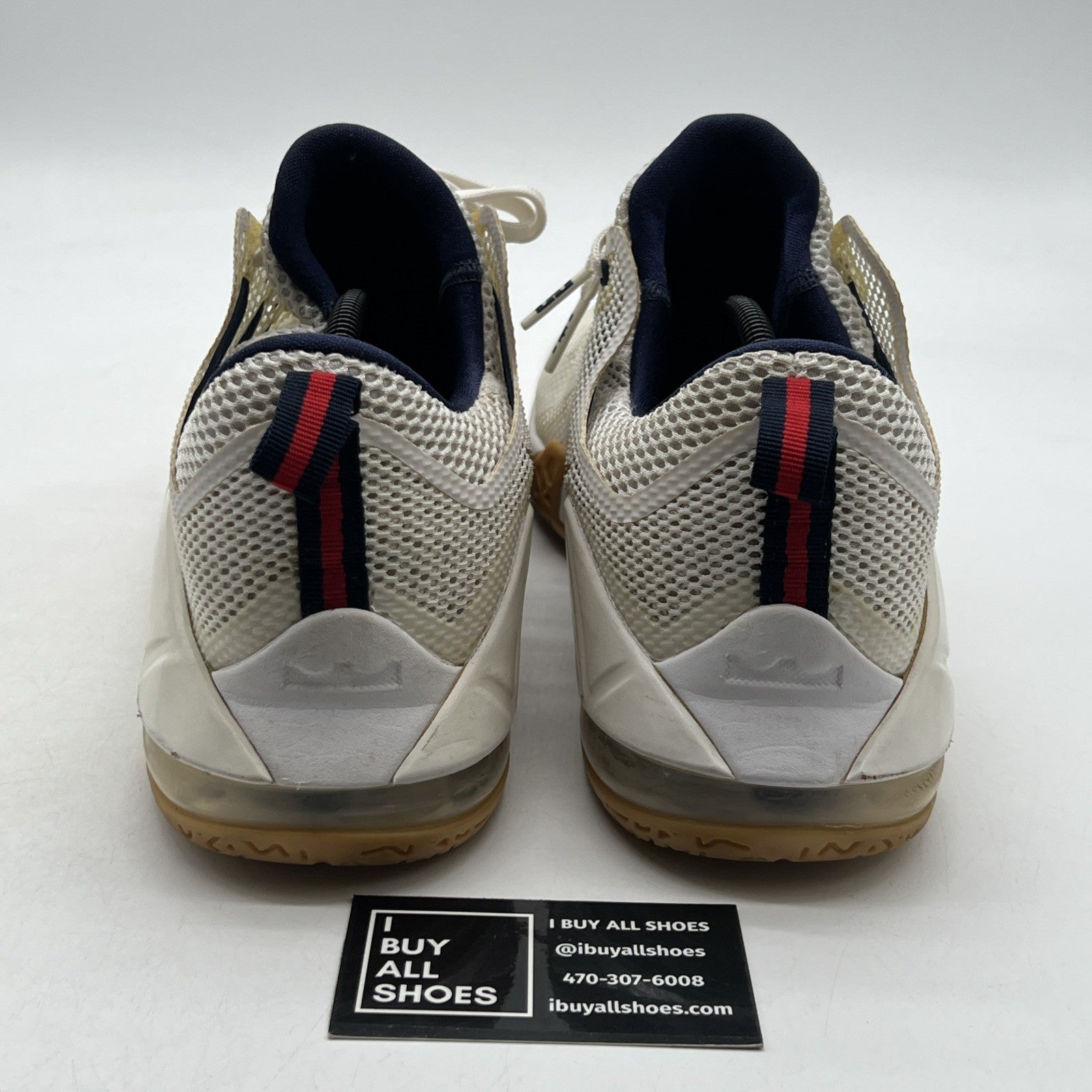 Size 12 - Nike LeBron 12 Low USA (724557-174)