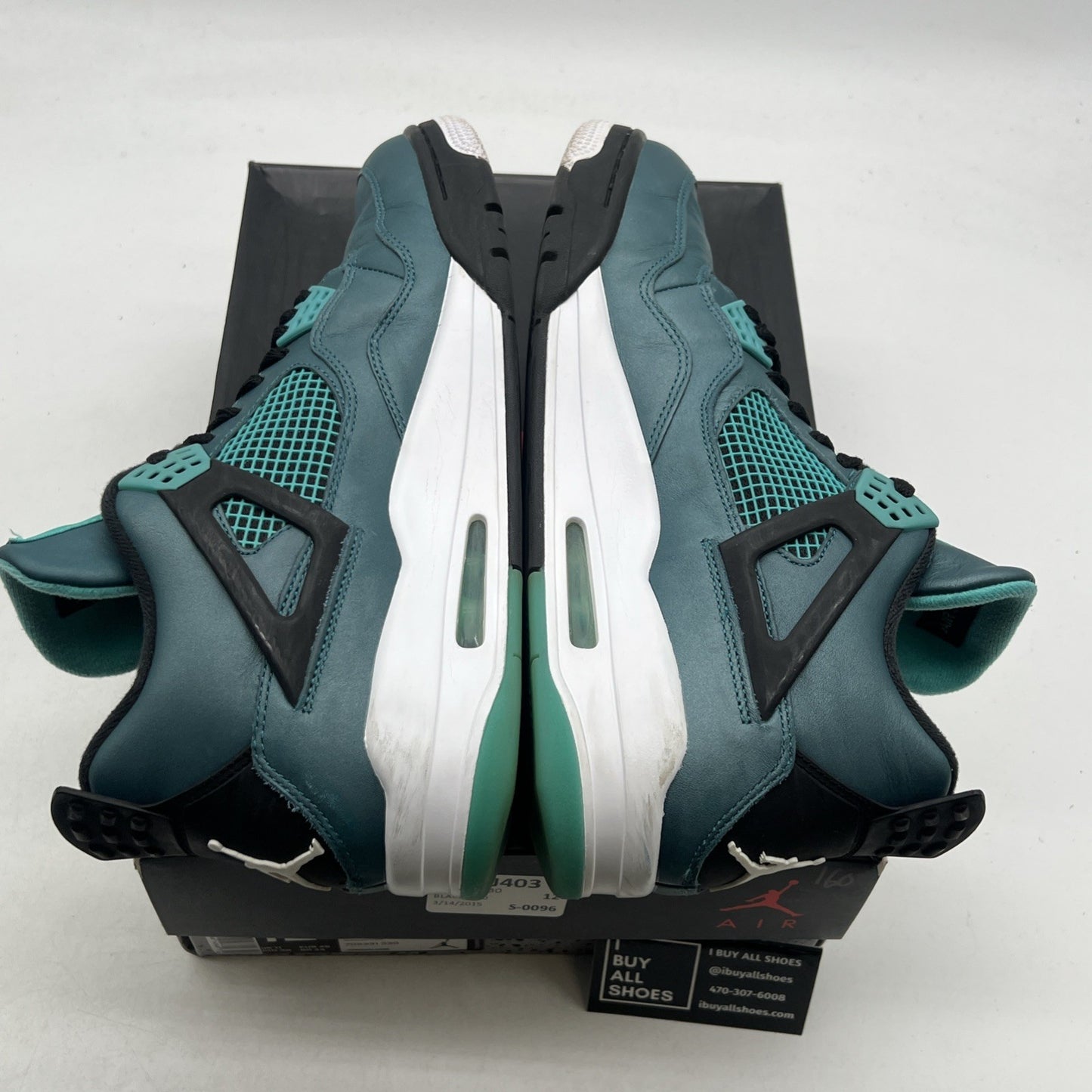Size 12 - Air Jordan 4 Retro Teal (705331-330)