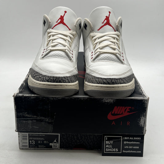 Size 13 - Air Jordan 3 Retro Mid White Cement Reimagined (DN3707-100)