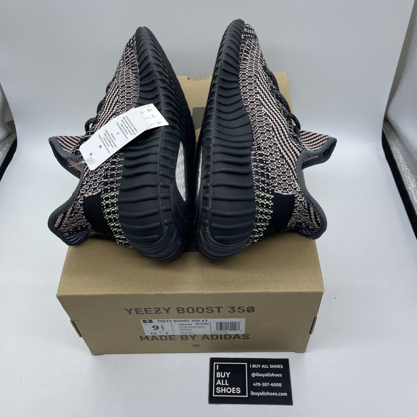 Size 9.5 - adidas Yeezy Boost 350 V2 Yecheil Non-Reflective Suede (FW5190)
