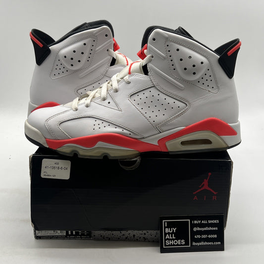 Size 11 - Air Jordan 6 Retro 2014 White Infrared (384664-123)