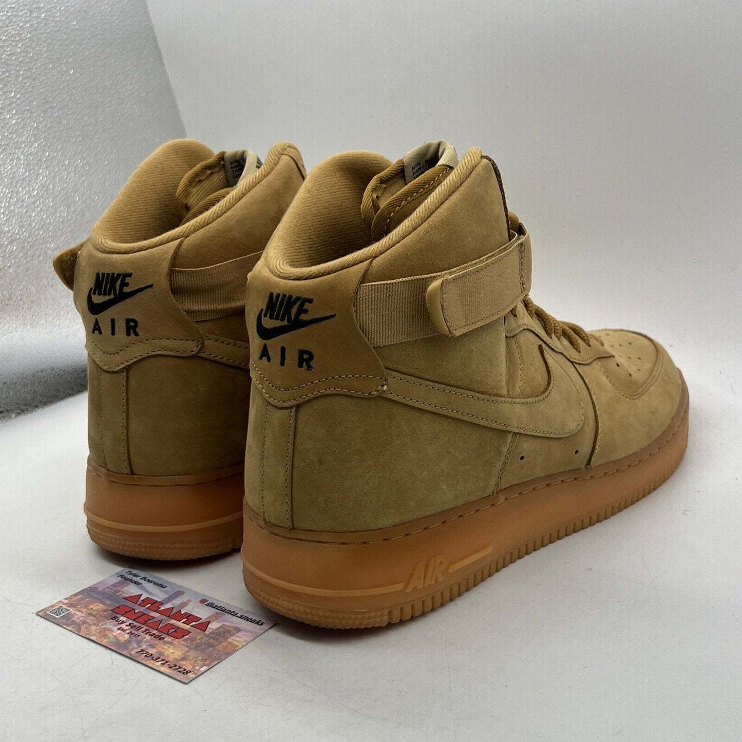 Size 13 - Nike Air Force 1 '07 LV8 WB High Flax (882096-200)