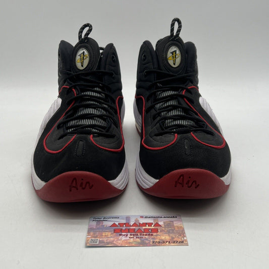 Size 12.5 - Nike Air Penny 2 2016 Miami Heat Black White Red (333886-002)