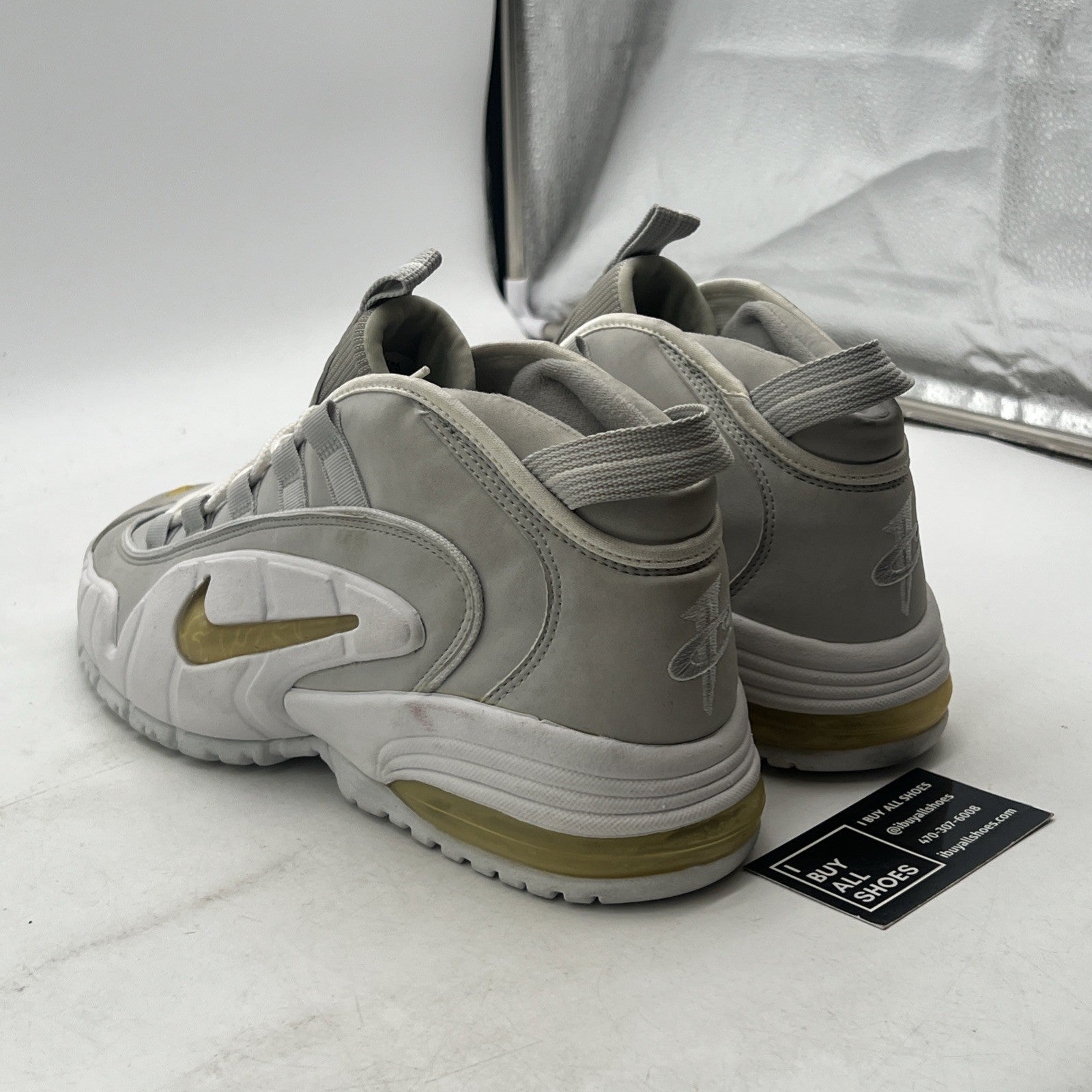 Size 13 - Nike Air Max Penny B Gray (624017-012)