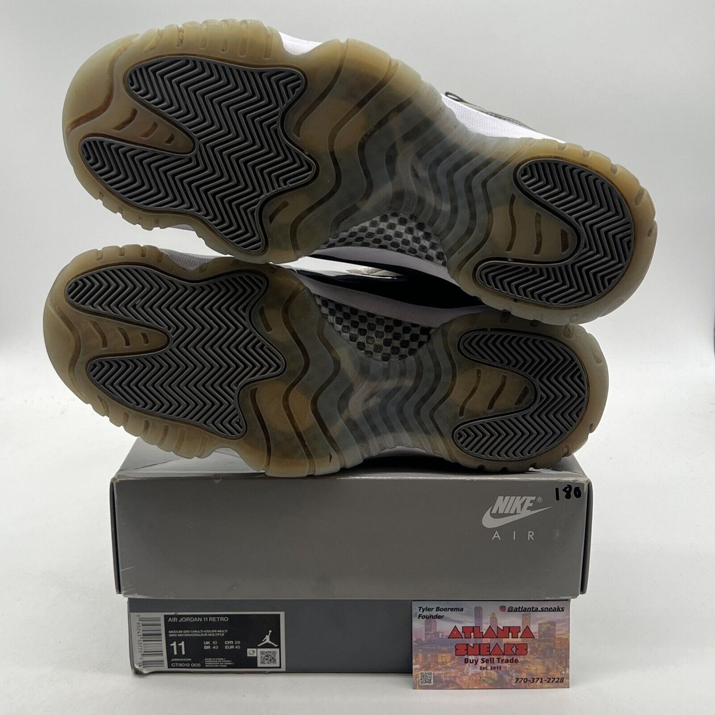 Size 11 - Jordan 11 Retro High Cool Grey (CT8012-005)