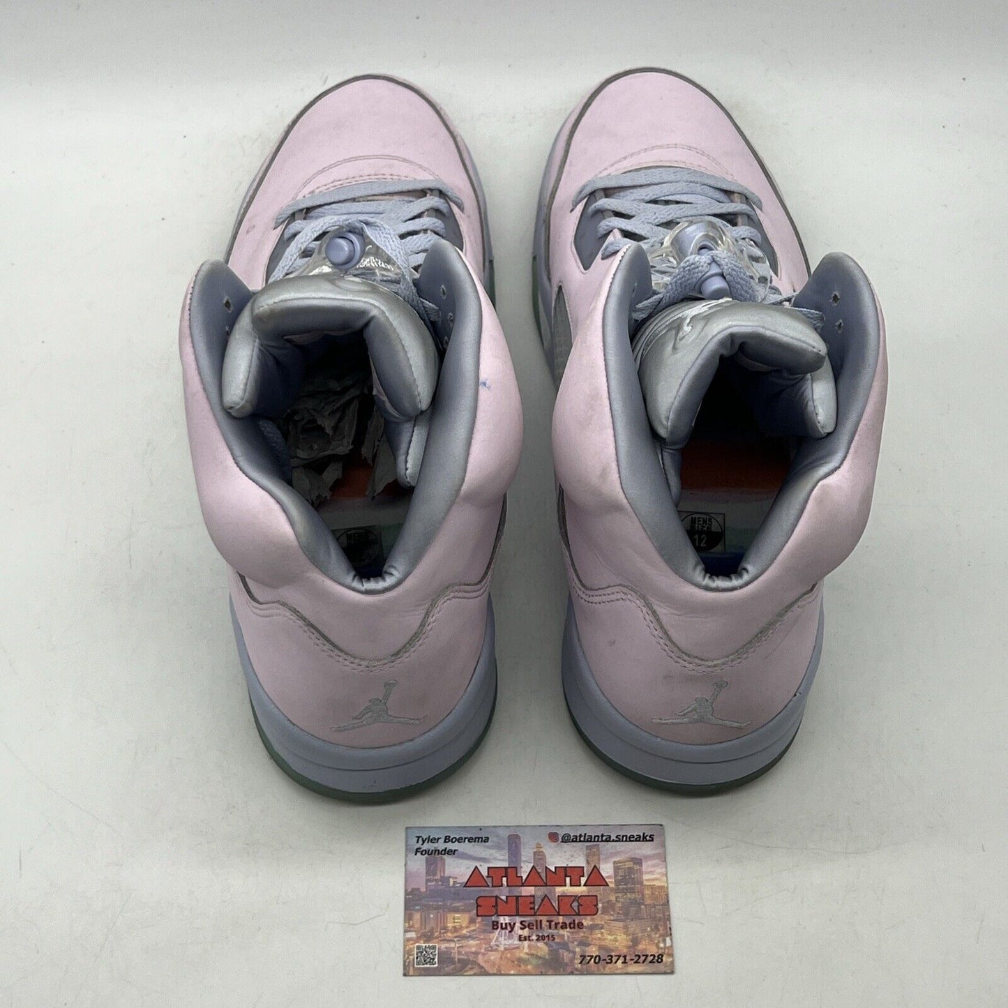 Size 12 - Jordan 5 Easter 2022 Pink Blue Suede (DV0562-600)