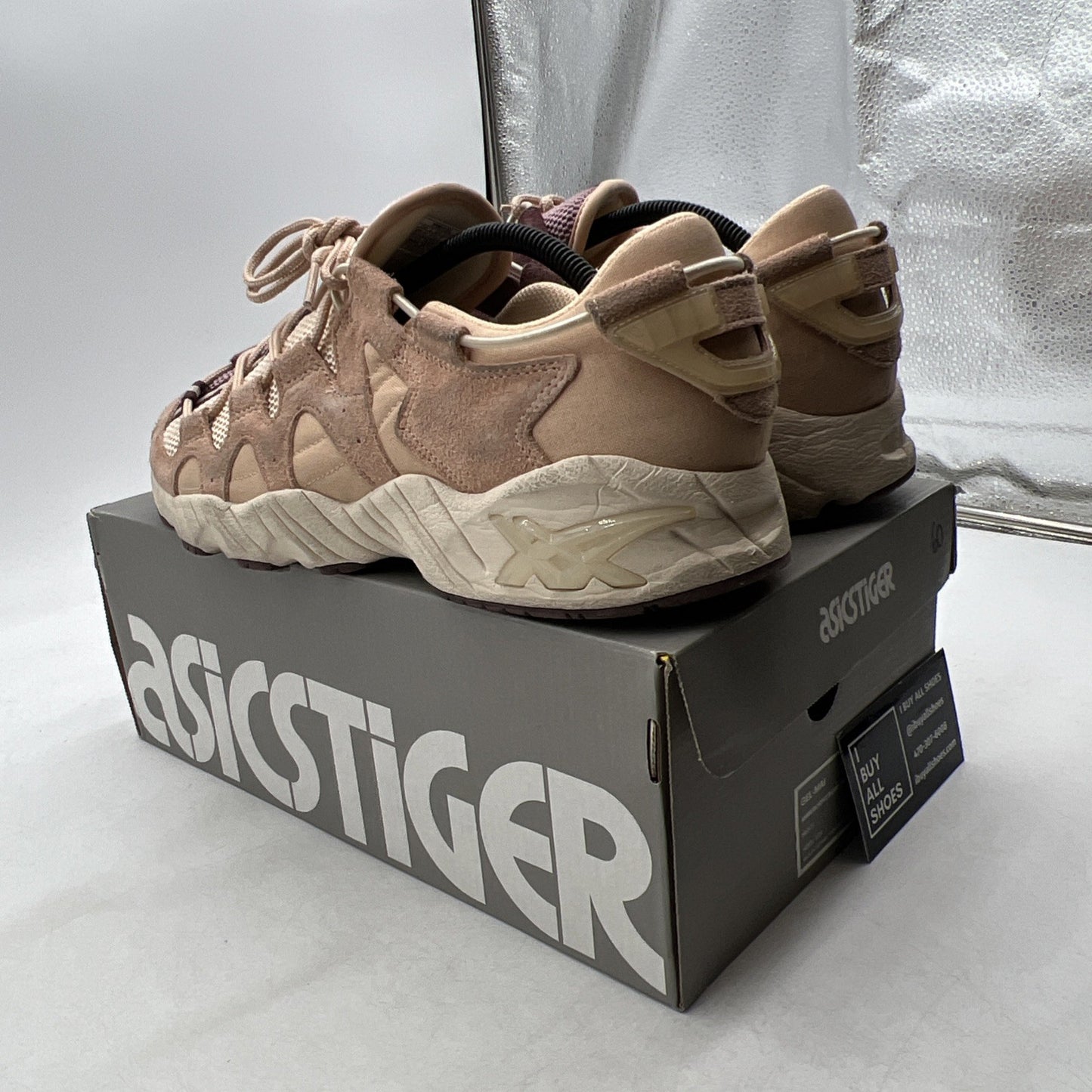 Size 11.5 - Asics Gel Mai Amberlight Rose Taupe Beige (H812L-1726)