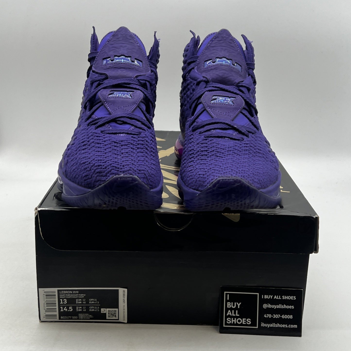 Size 13 - Nike NBA 2K20 x LeBron 17 Gamer Exclusive Bron 2K (BQ3177-500)