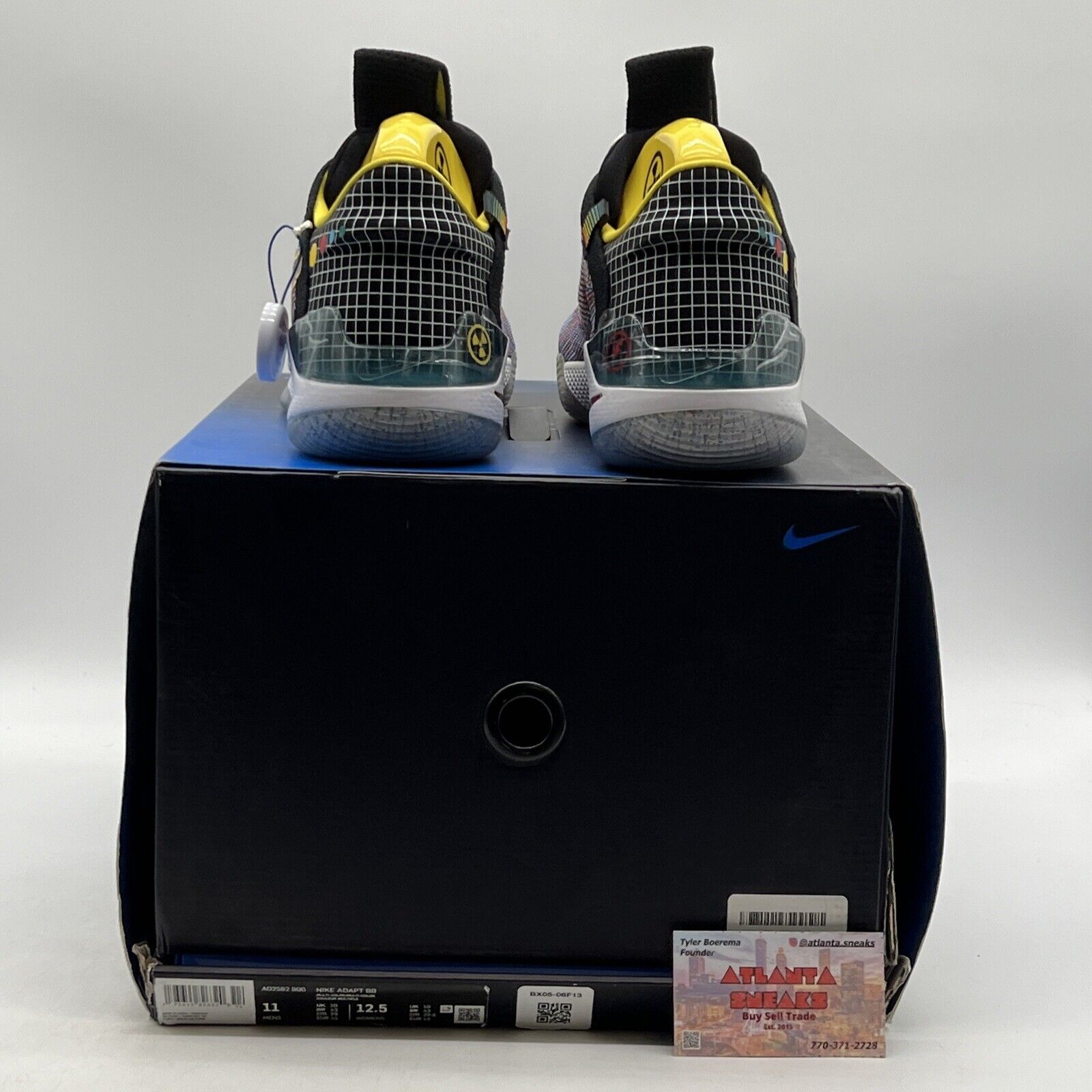 Size 11 - Nike Adapt BB Multi-Color (AO2582-900)