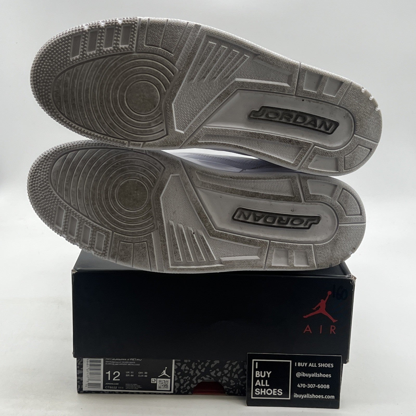 Size 12 - Air Jordan 3 Retro 2025 Pure Money (CT8532-111)