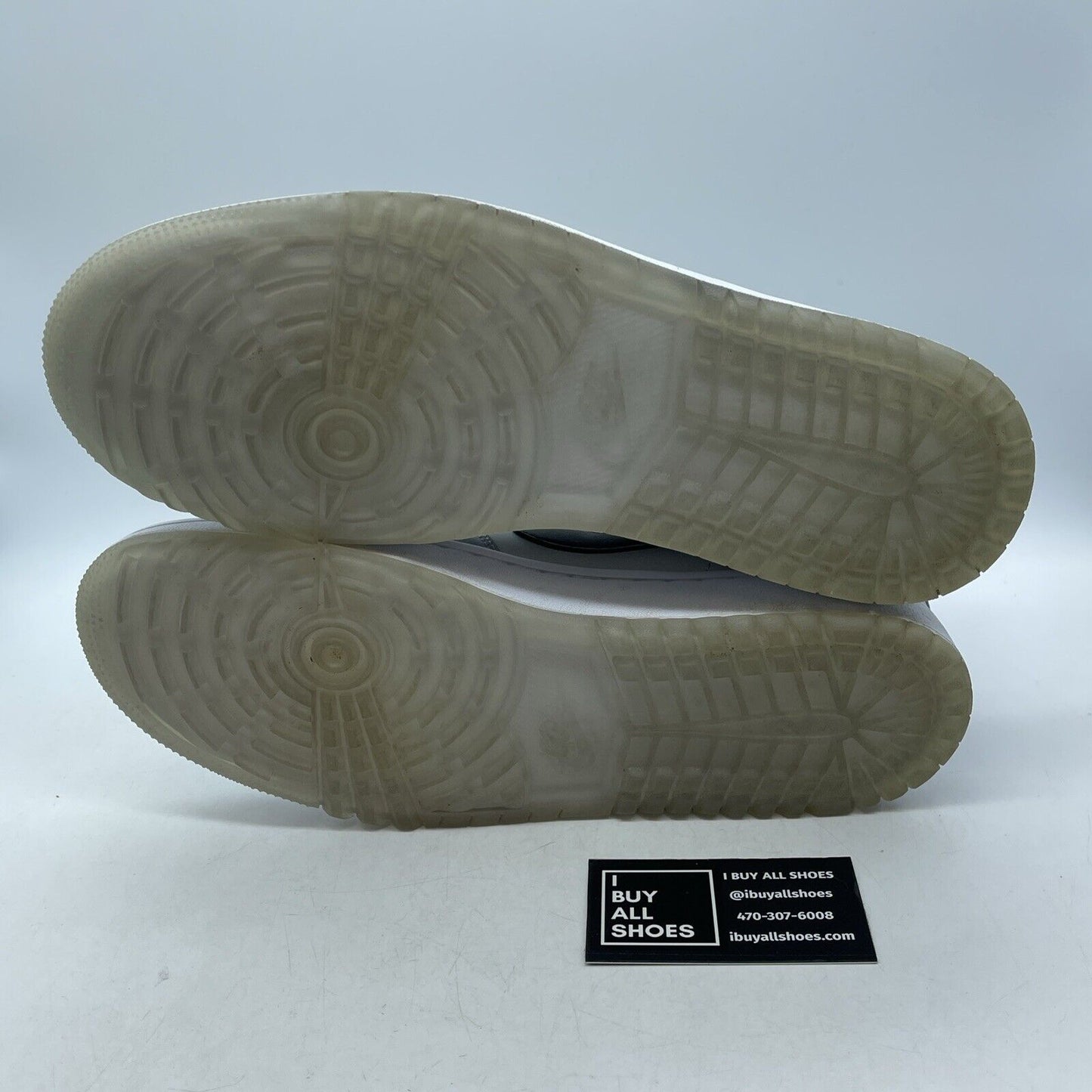 Size 11 - Jordan 1 Low Golf Wolf Grey White Black Leather (DD9315-002)