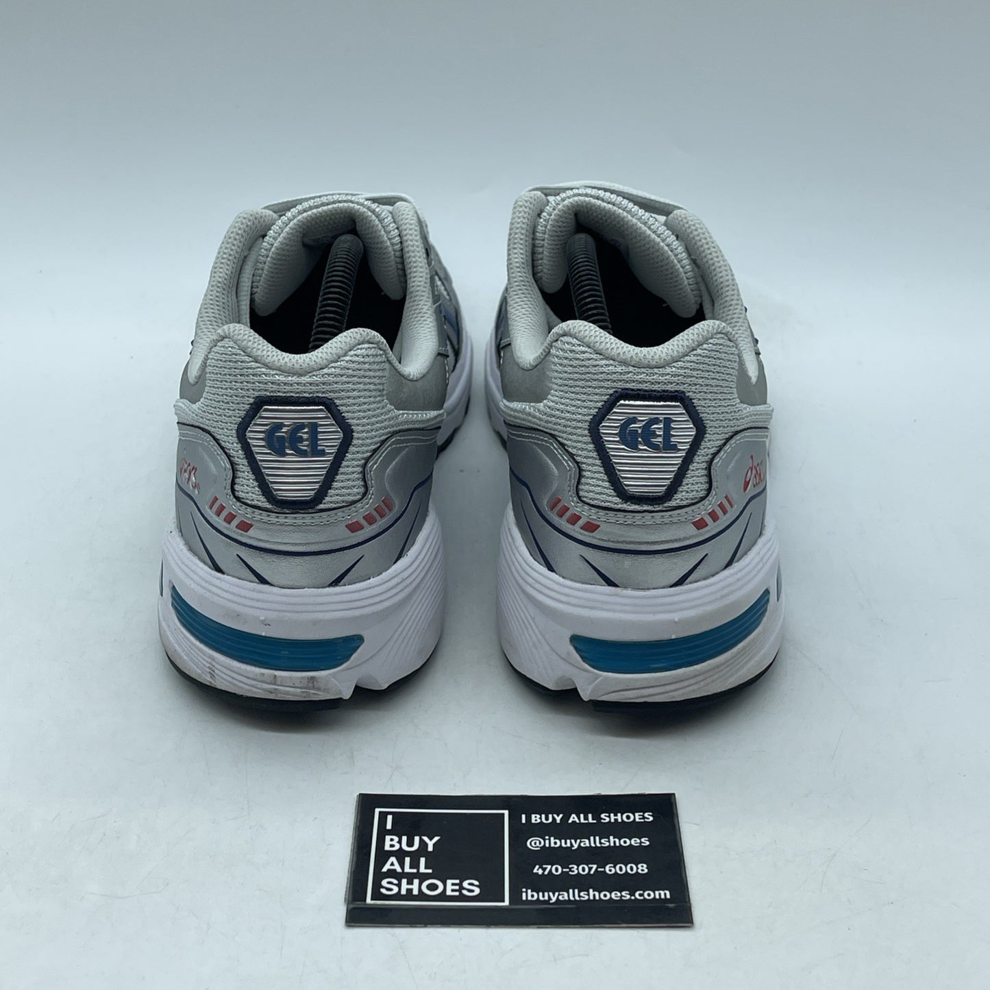 Size 9.5 - ASICS Gel 1090 Pure Silver Teal (1201A484)