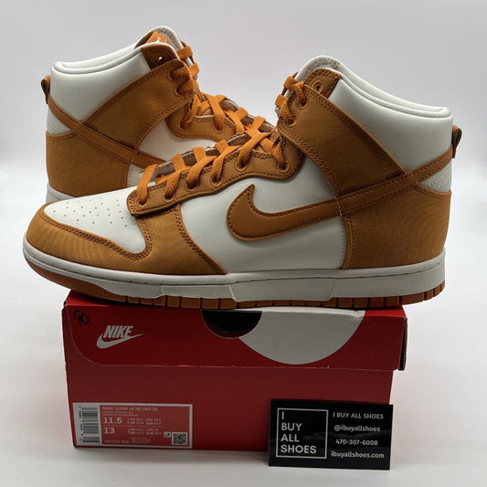 Size 11.5 - Nike Dunk High Monarch Canvas (DV7223-800)