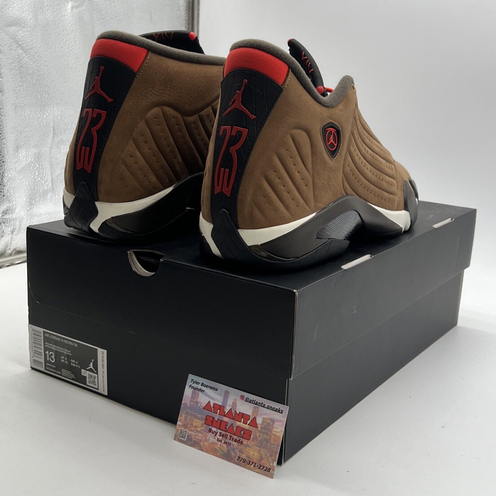 Size 13 - Air Jordan 14 Retro Winterized (DO9406-200)