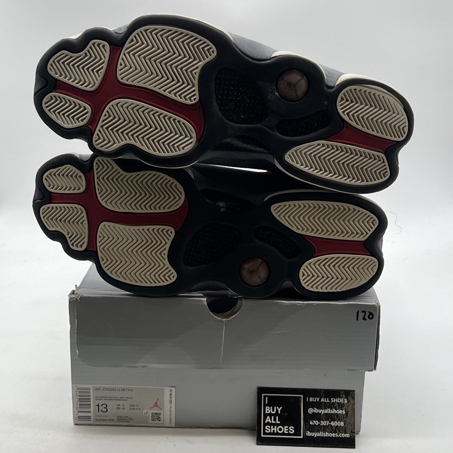 Size 13 - Air Jordan 13 Red/White - (DJ5982-600)