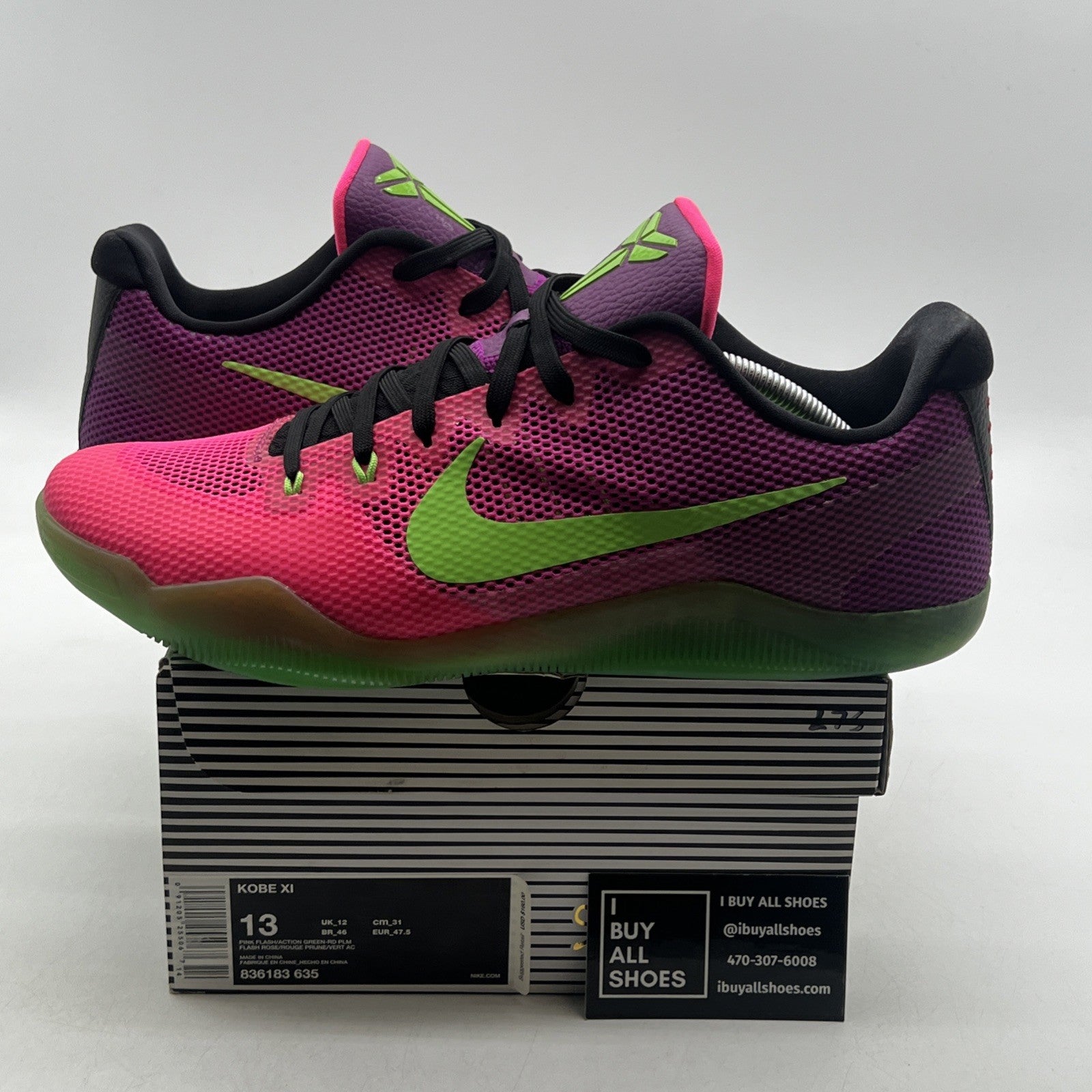 Size 13 - Nike Kobe 11 Mambacurial (836183-635)