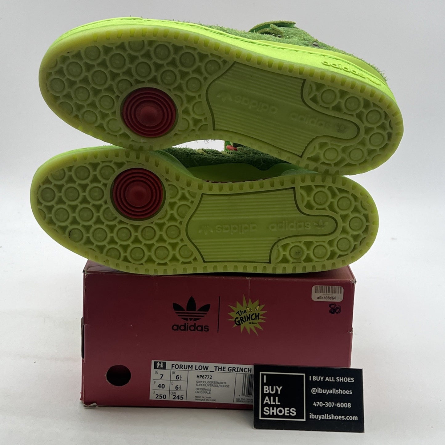 Size 7 - adidas Dr. Seuss x Forum Low The Grinch (HP6772)