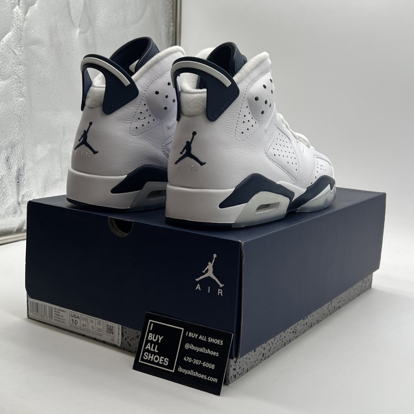 Size 10 - Air Jordan 6 Retro Midnight Navy (CT8529-141)