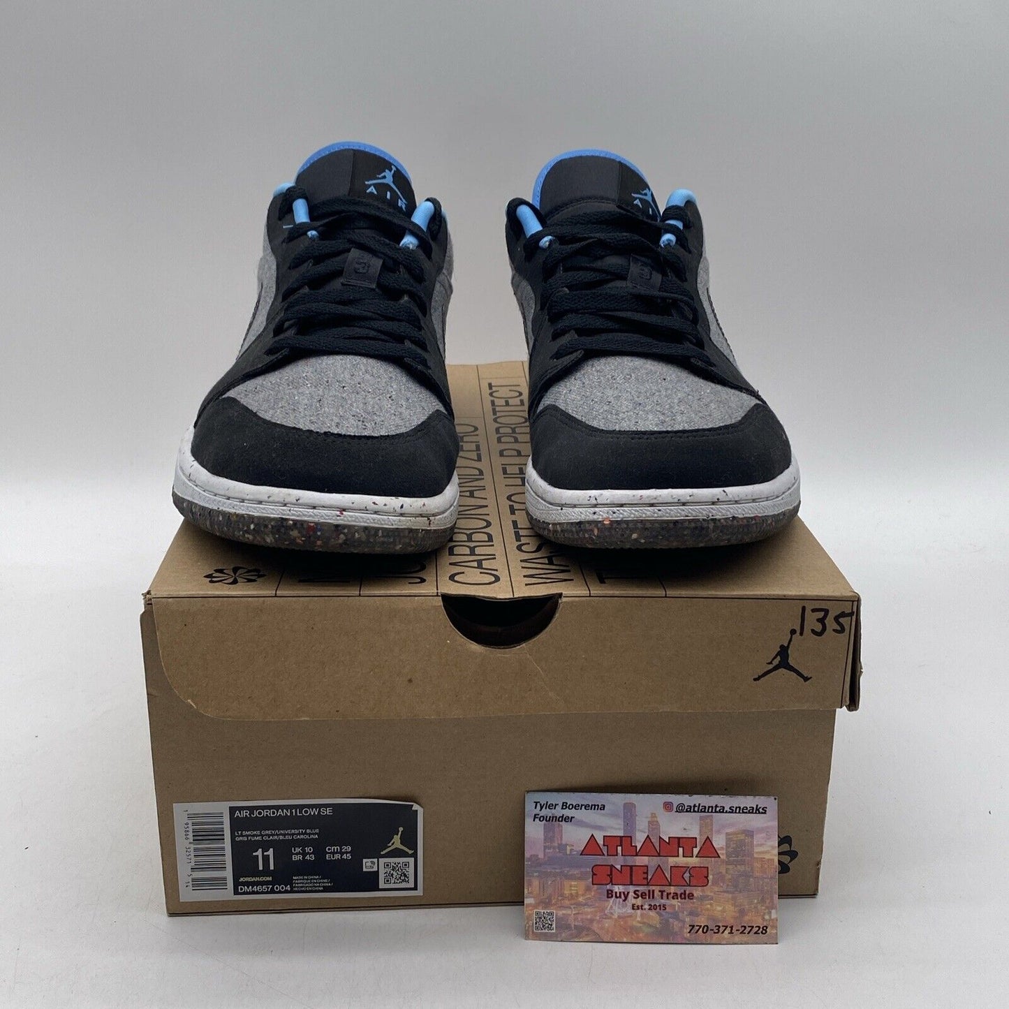Size 11 - Air Jordan 1 Low Crater