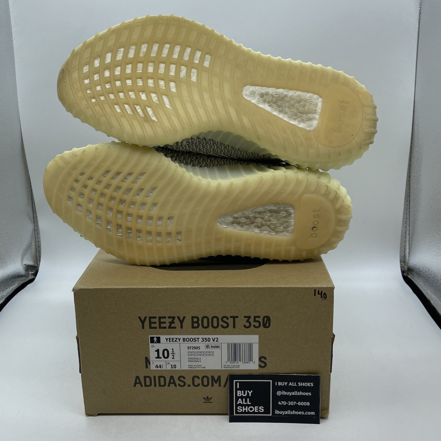 Size 10.5 - adidas Yeezy Boost 350 V2 2018 Low Static Non-Reflective (EF2905)