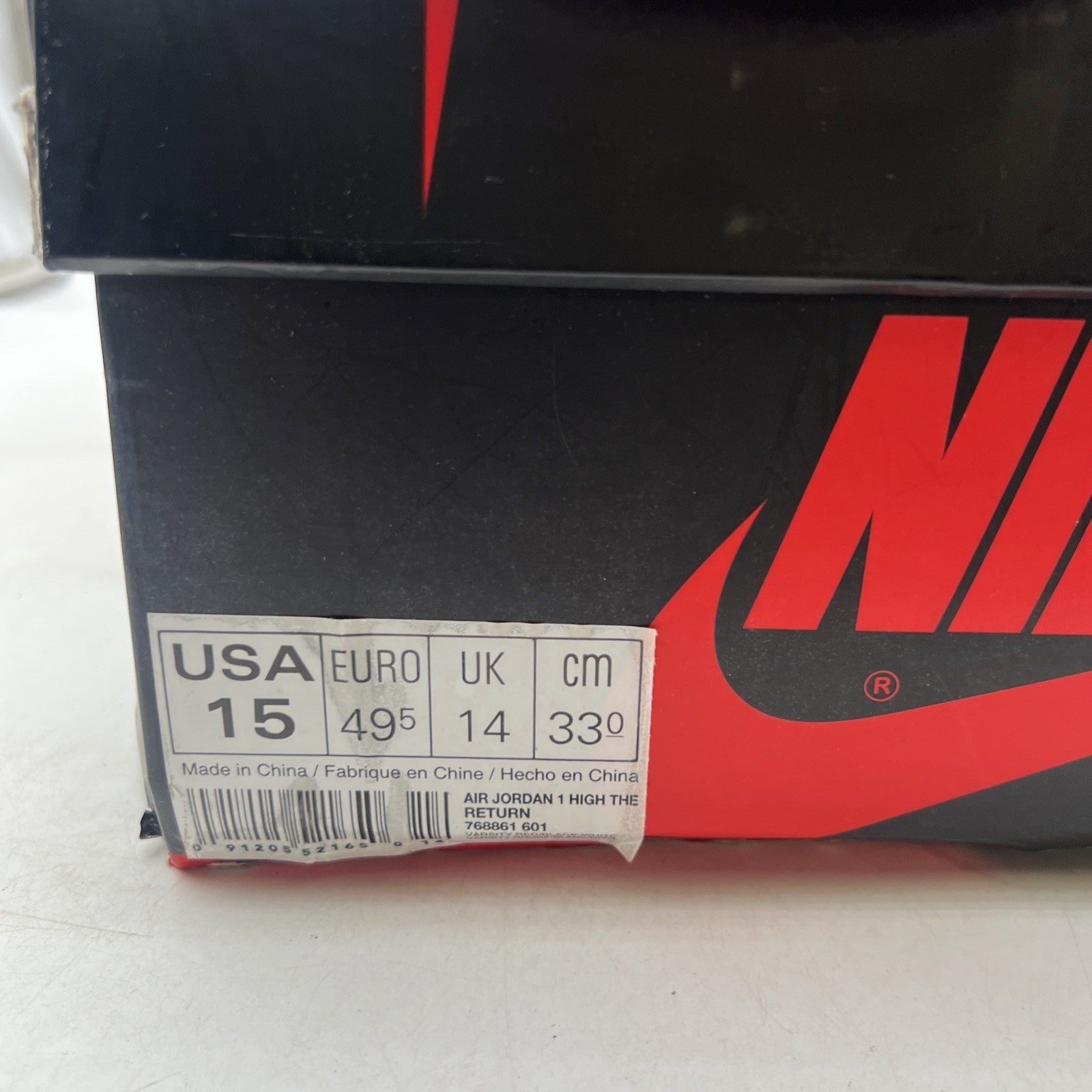 Size 15 - Air Jordan 1.5 Chicago (768861-601)