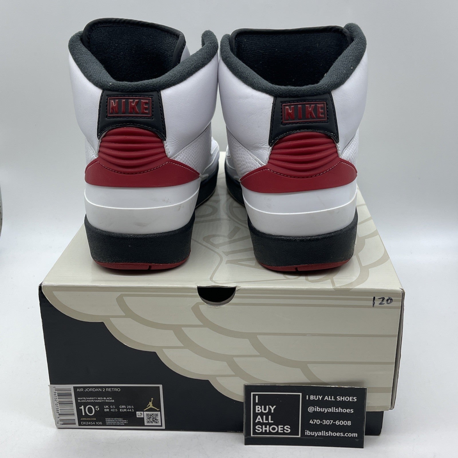 Size 10.5 - Air Jordan 2 Retro Mid Chicago (DX2454-106)