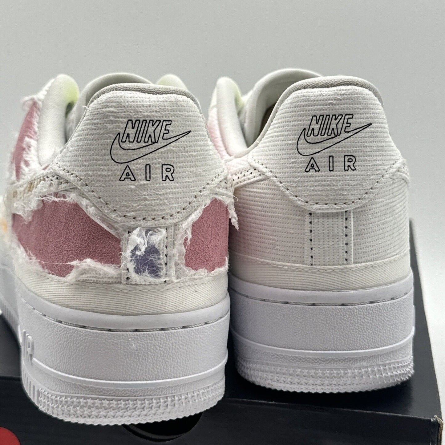 Size 8.5 W - Nike Air Force 1 Low Pastel Reveal. Firs 7 Men’s. Left Shoe Reveald