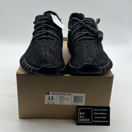 Size 13 - adidas Yeezy Boost 350 2015 Pirate Black (AQ2659)