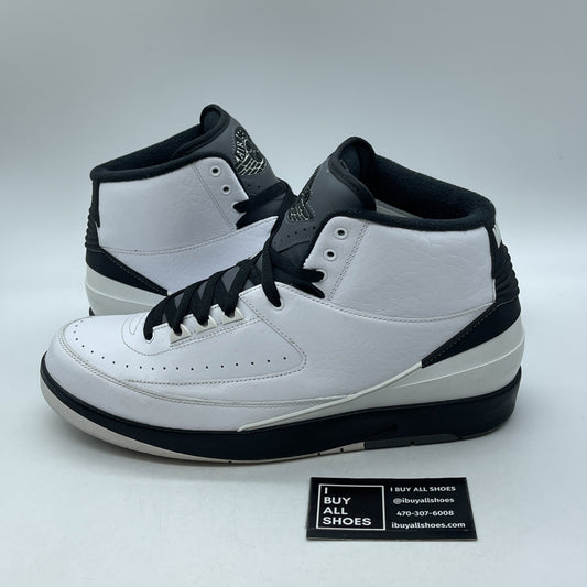 Size 11.5 - Air Jordan 2 Retro Wing It White Black Leather (834272-103)