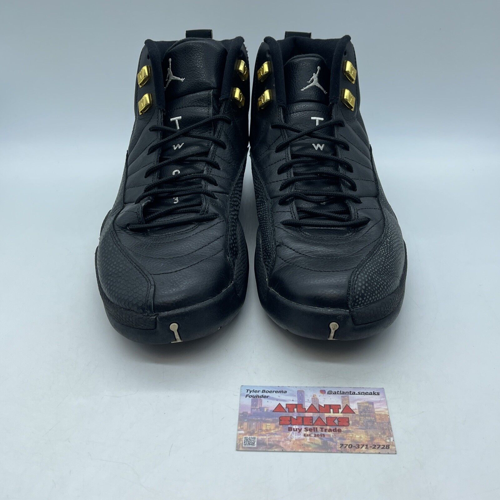 Size 11 - Air Jordan 12 Retro The Master Gold White Black Leather (130690-013