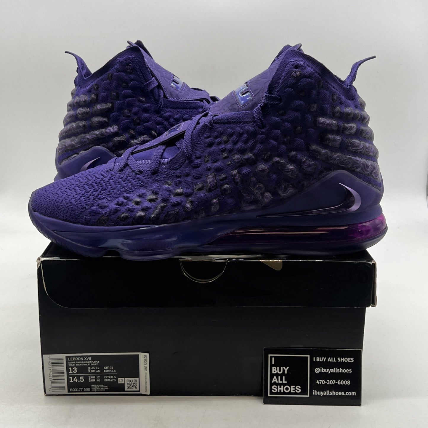 Size 13 - Nike NBA 2K20 x LeBron 17 Gamer Exclusive Bron 2K (BQ3177-500)