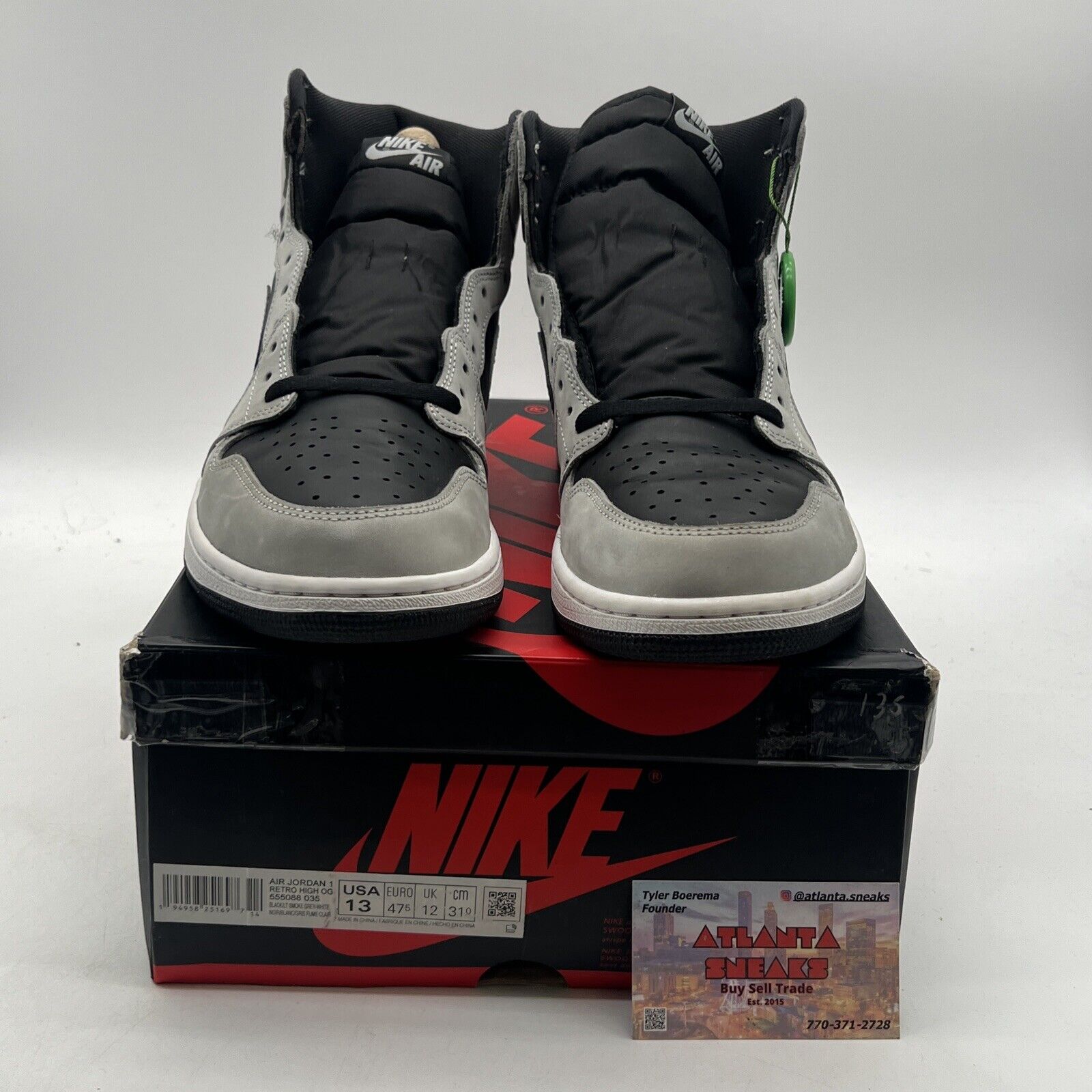 Size 13 - Jordan 1 Retro OG High Shadow 2.0 (555088-035)