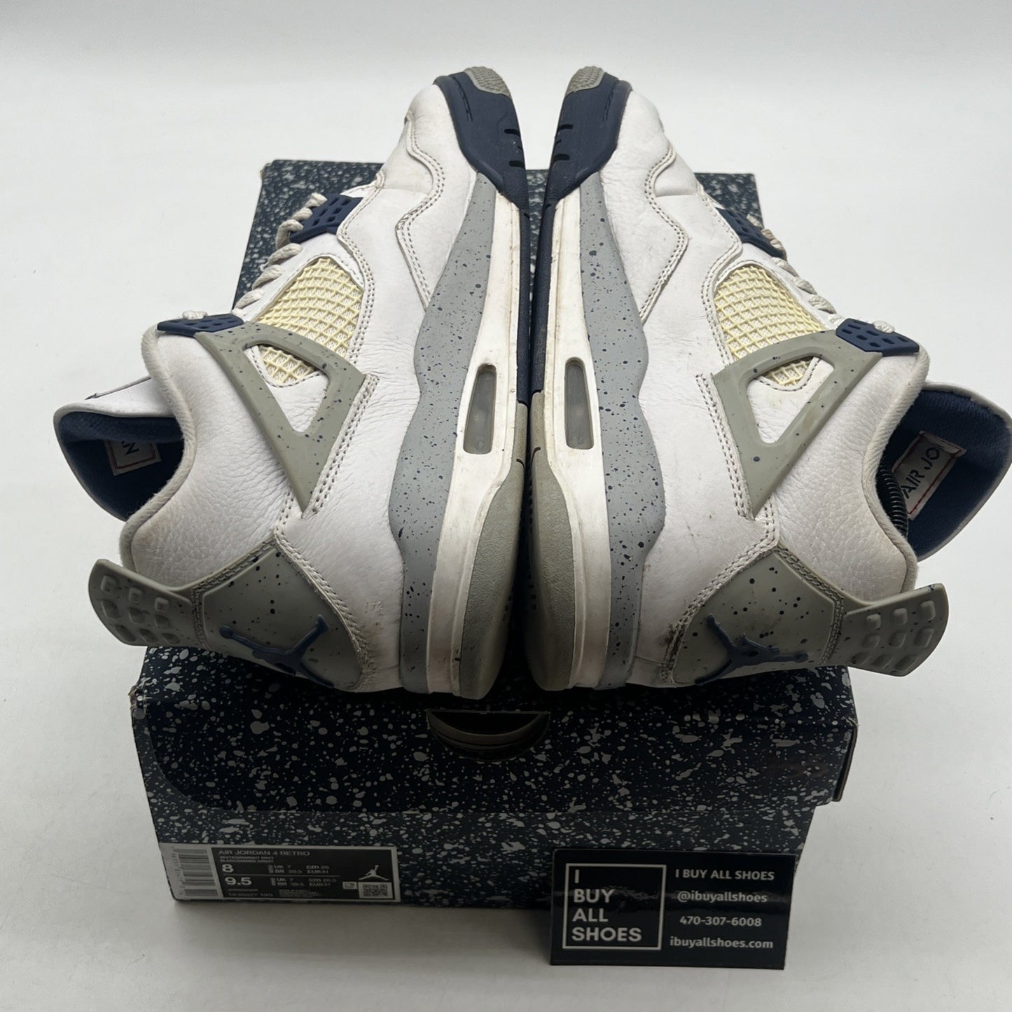 Size 8 - Air Jordan 4 Retro Mid Midnight Navy (DH6927-140)