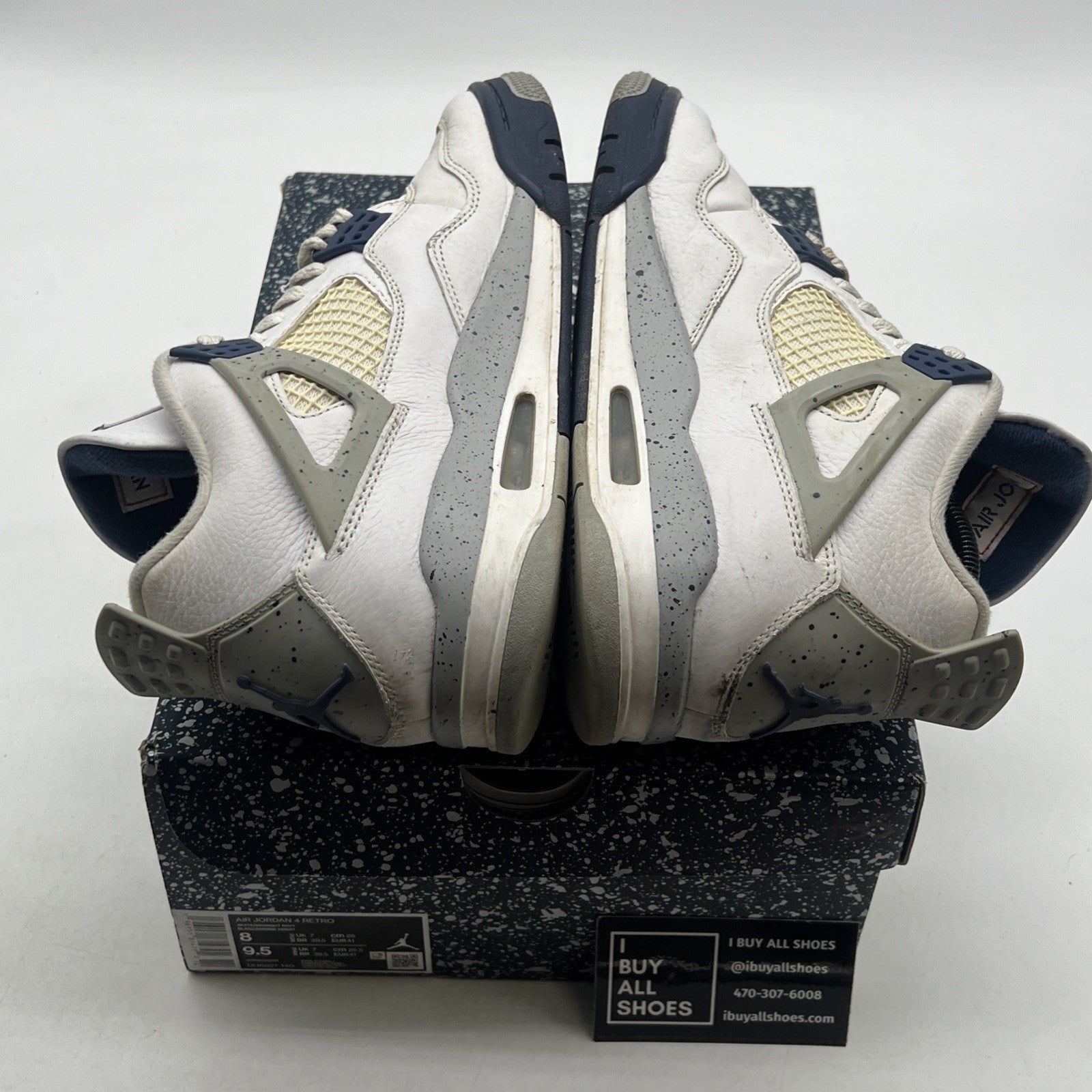 Size 8 - Air Jordan 4 Retro Mid Midnight Navy (DH6927-140)