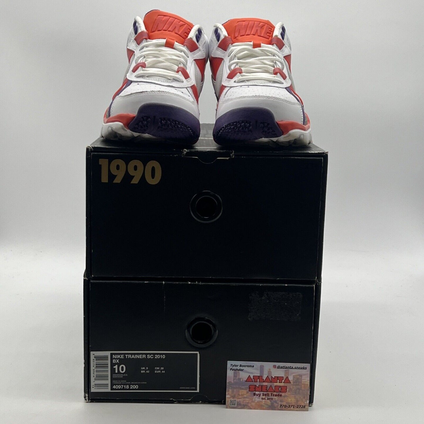 Size 10 - Nike Air Trainer SC 2010 BX 20th Anniversary Pack (409718-200)
