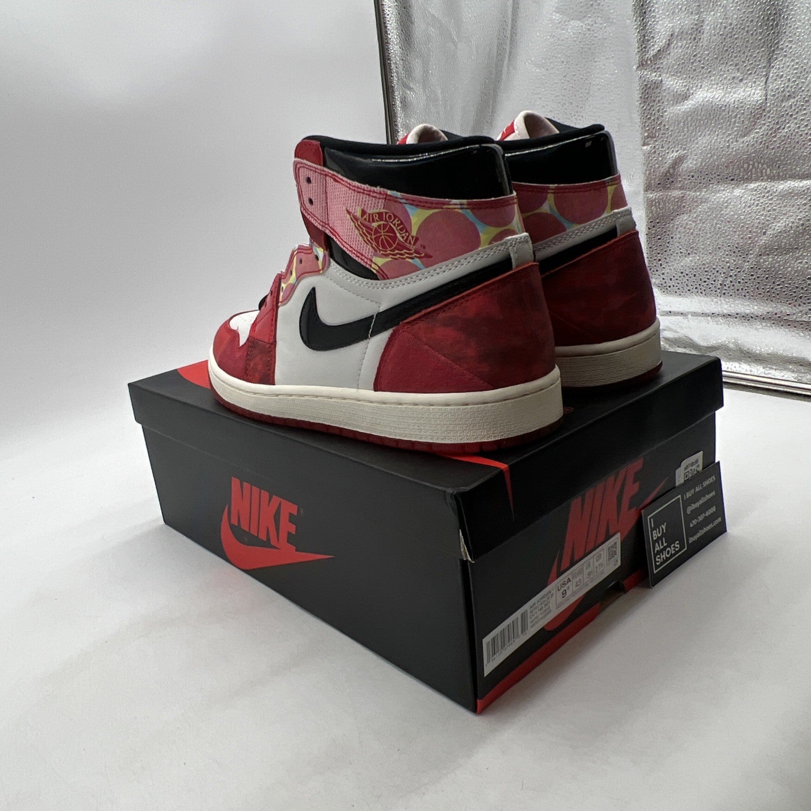 Size 9.5 - Air Jordan 1 Retro OG x Marvel High Next Chapter (DV1748-601)