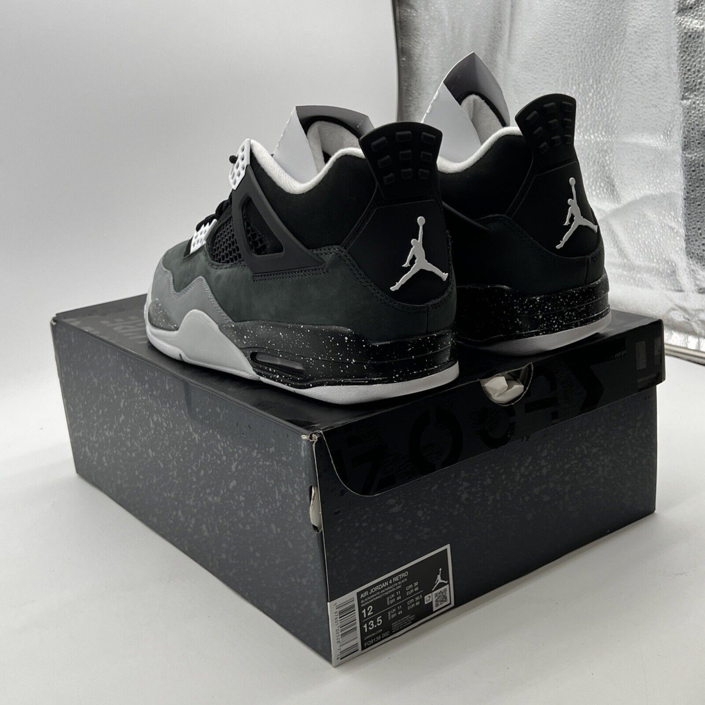Size 12 - Air Jordan 4 Retro 2024 Fear (FQ8138-002)