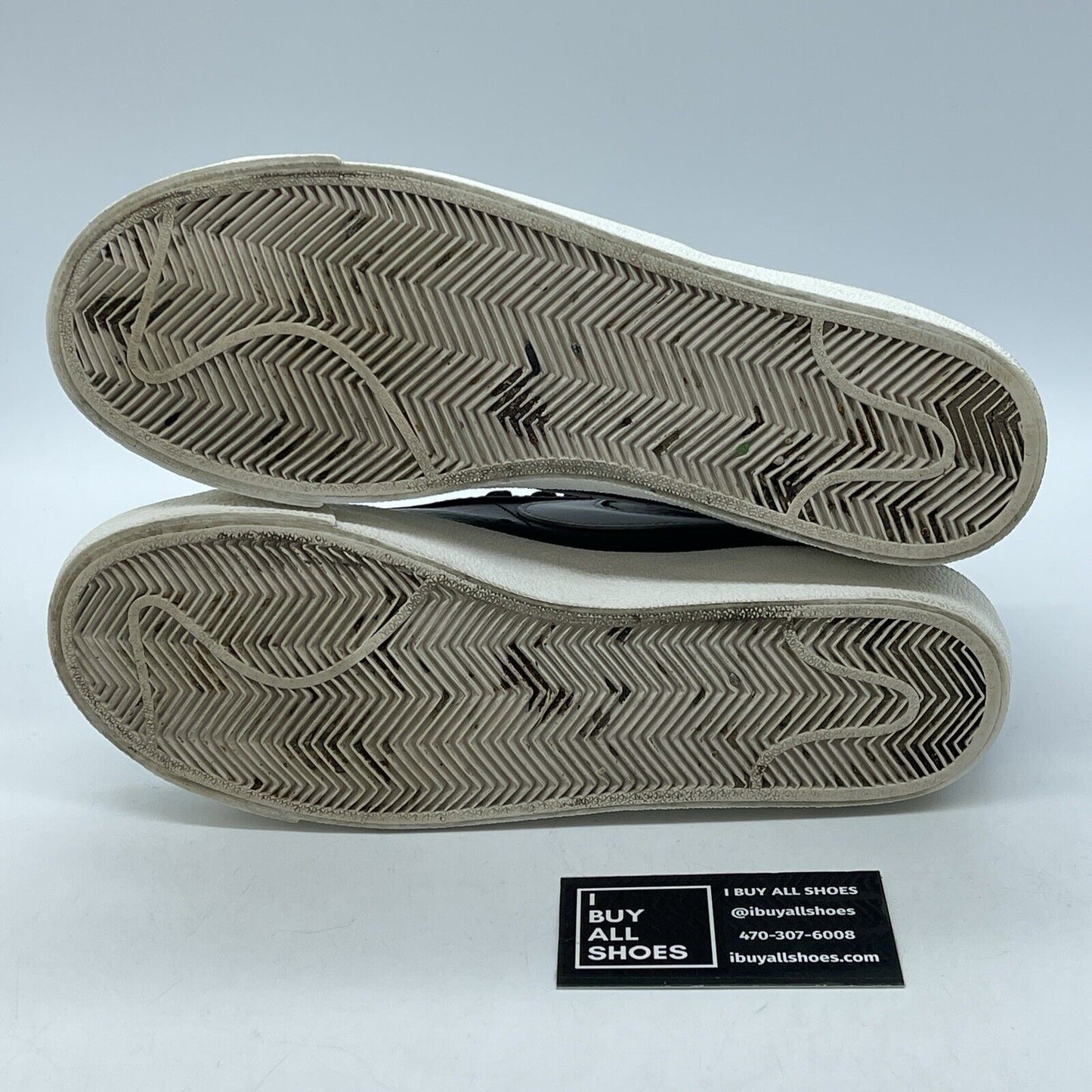 Size 8 - Nike Blazer '77 Vintage Mid Black Sail White Leather (BQ6806-002)