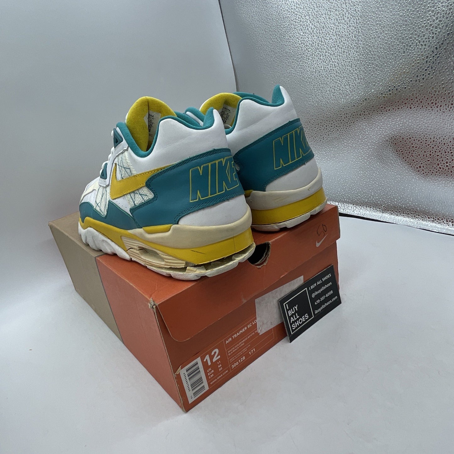 Size 12 - Nike Air Trainer Sc Low Hectic (306128-171)