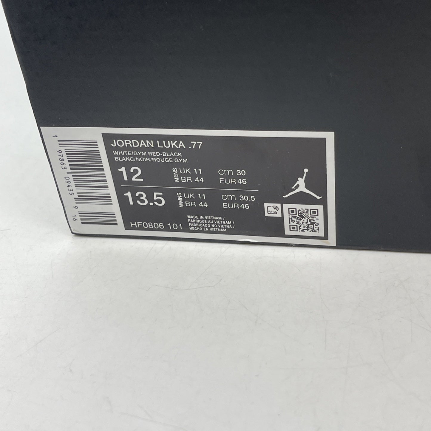 Size 12 - Air Jordan Luka .77 Bloodline (HF0806-101)