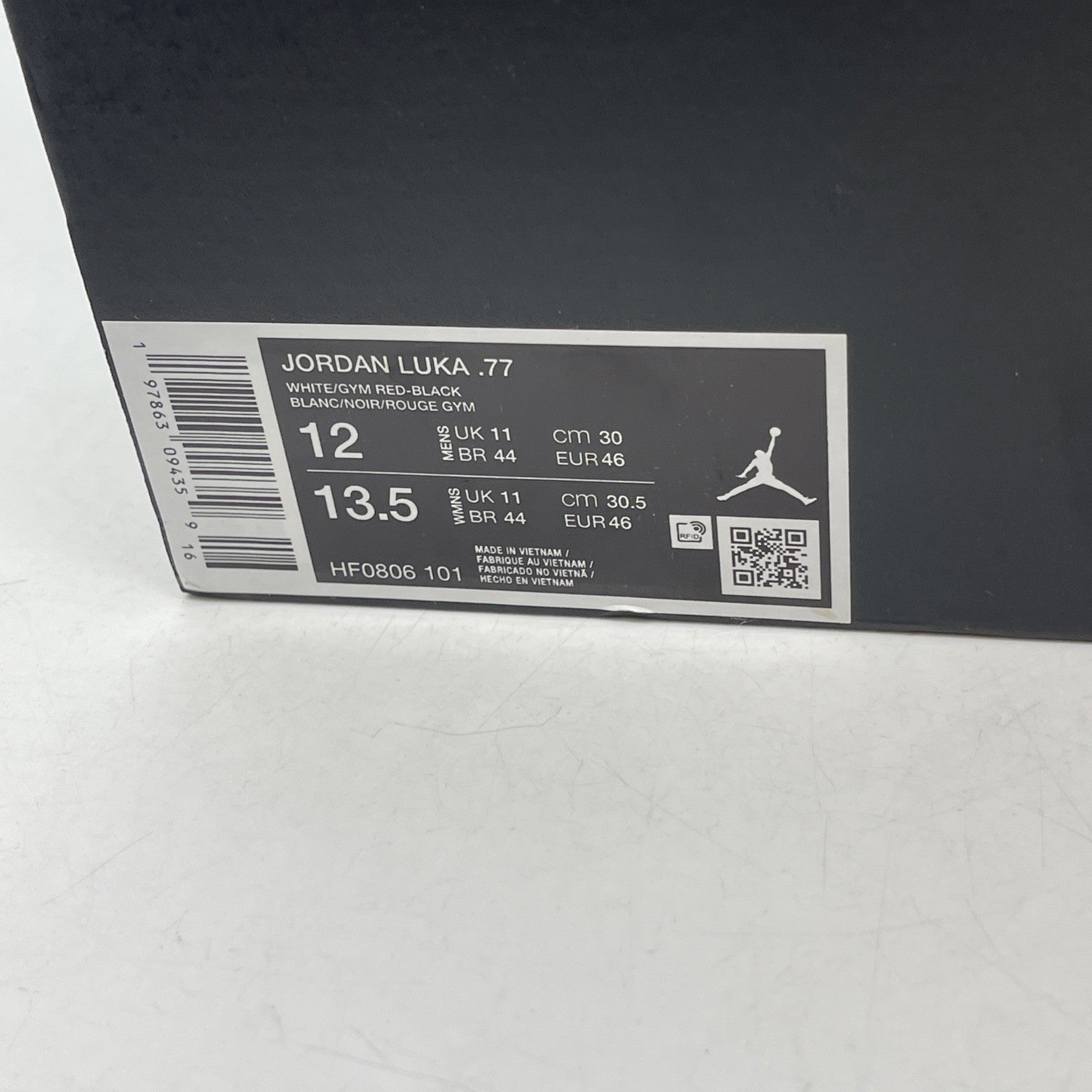Size 12 - Air Jordan Luka .77 Bloodline (HF0806-101)