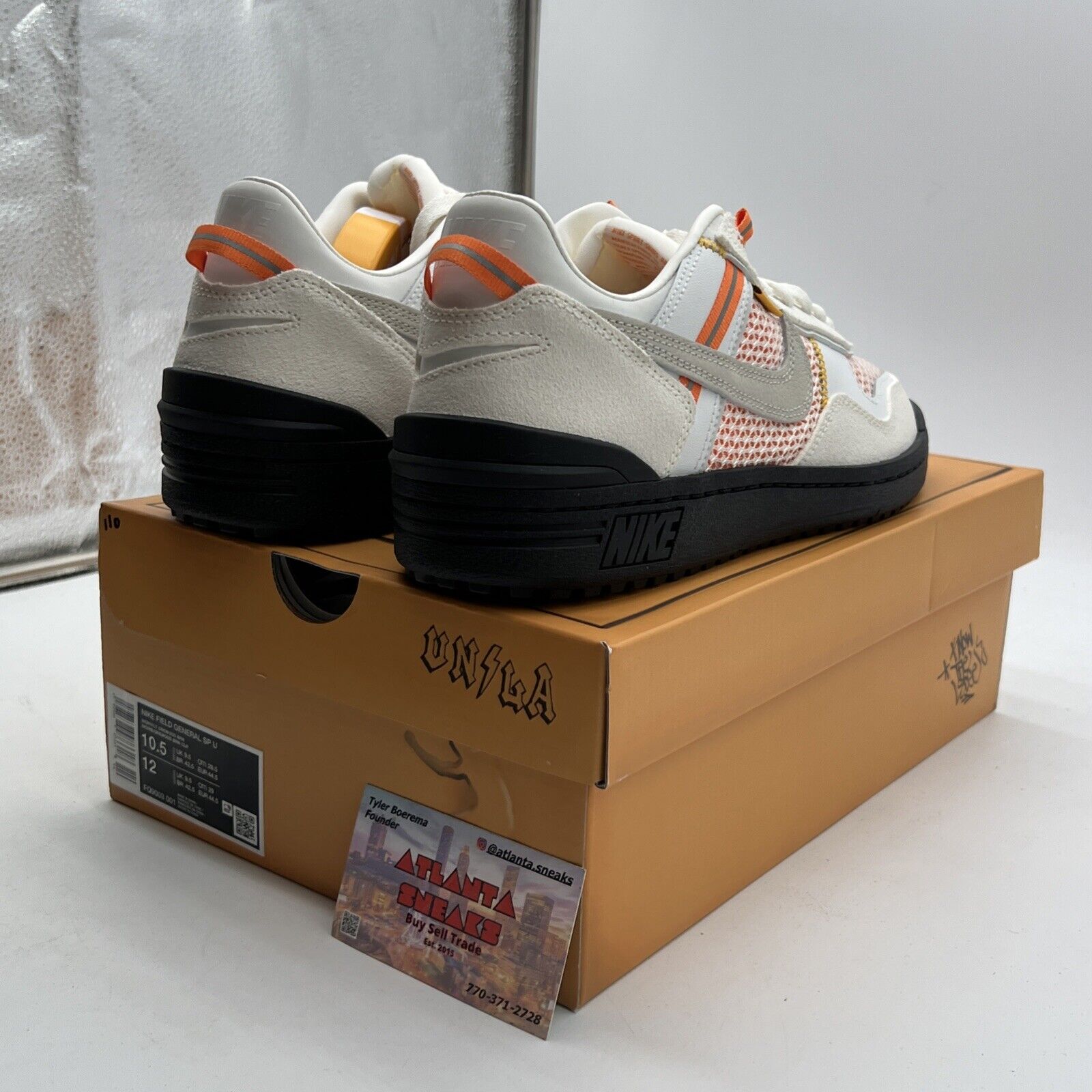 Size 10.5 - Nike Union LA x Field General Ivory (FQ9003-001)