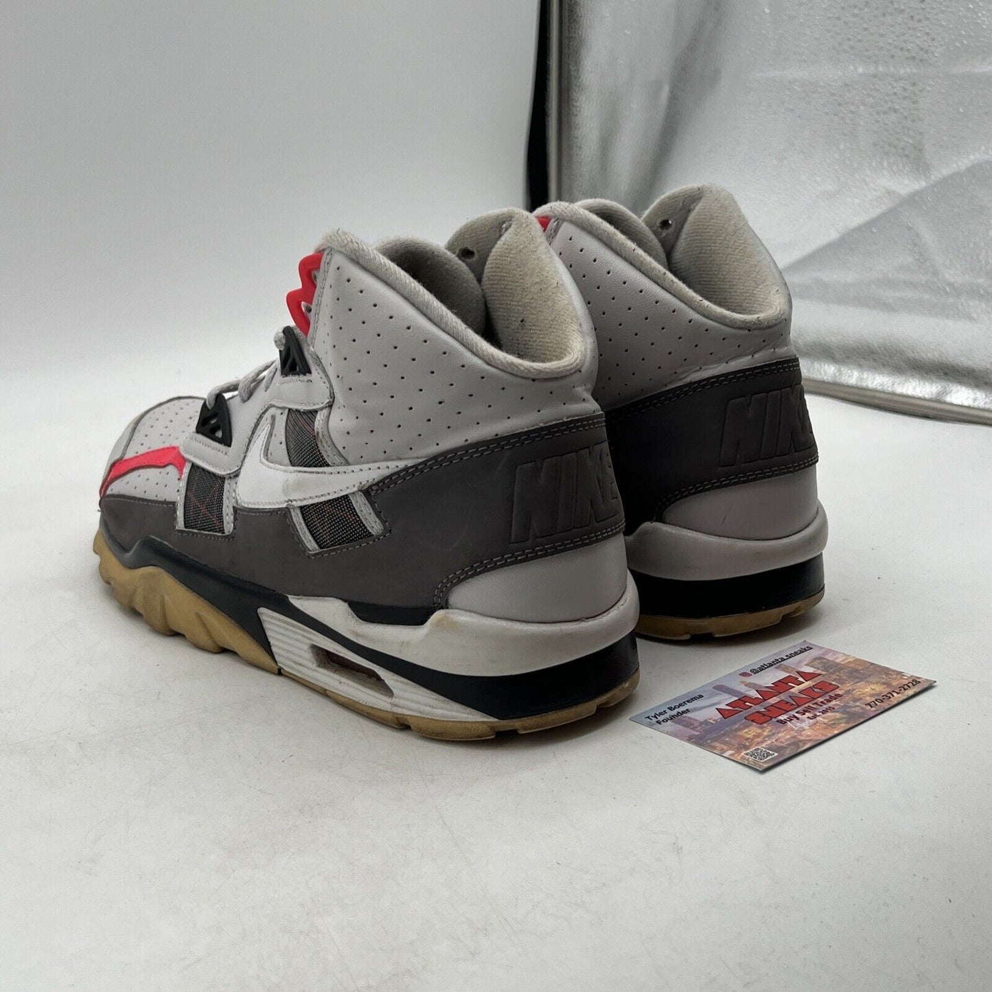 Size 10.5 - Nike Air Trainer SC High Vast Grey (302346-020)