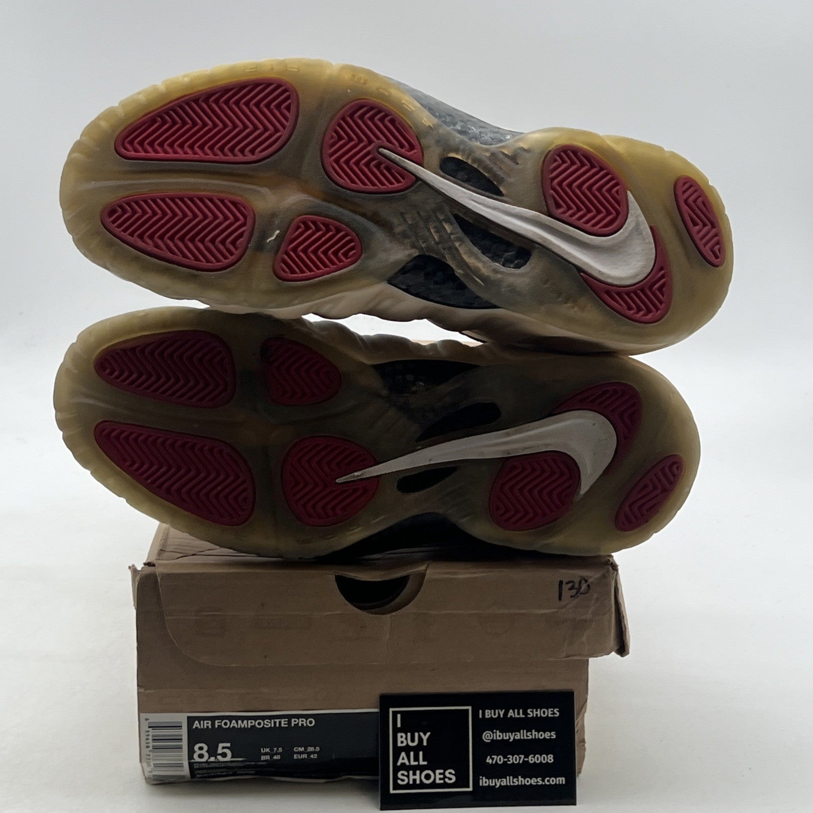 Size 8.5 - Nike Air Foamposite Pro 2010 Pearl (624041-206)