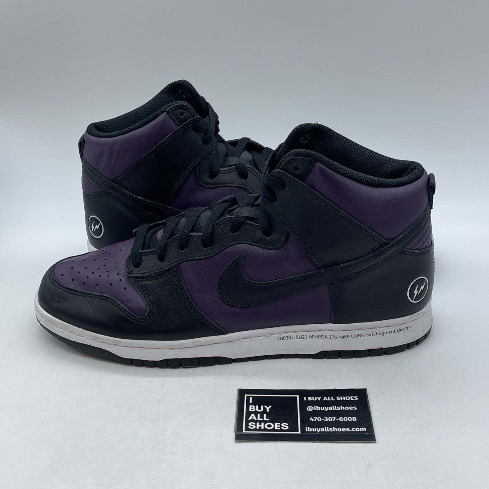 Size 12 - Fragment Design x Nike Dunk High Beijing (DJ0382-600)