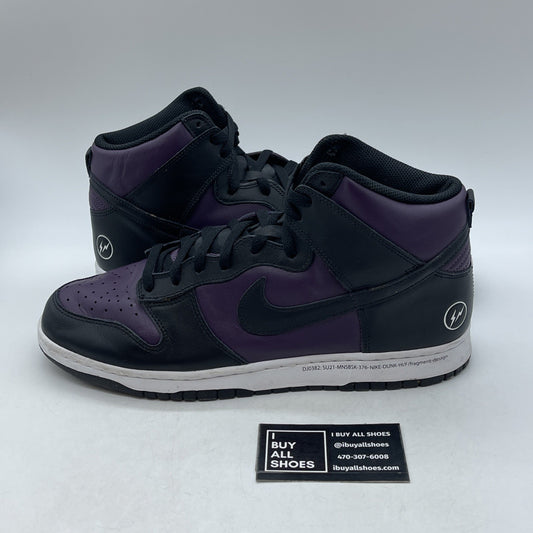 Size 12 - Fragment Design x Nike Dunk High Beijing (DJ0382-600)