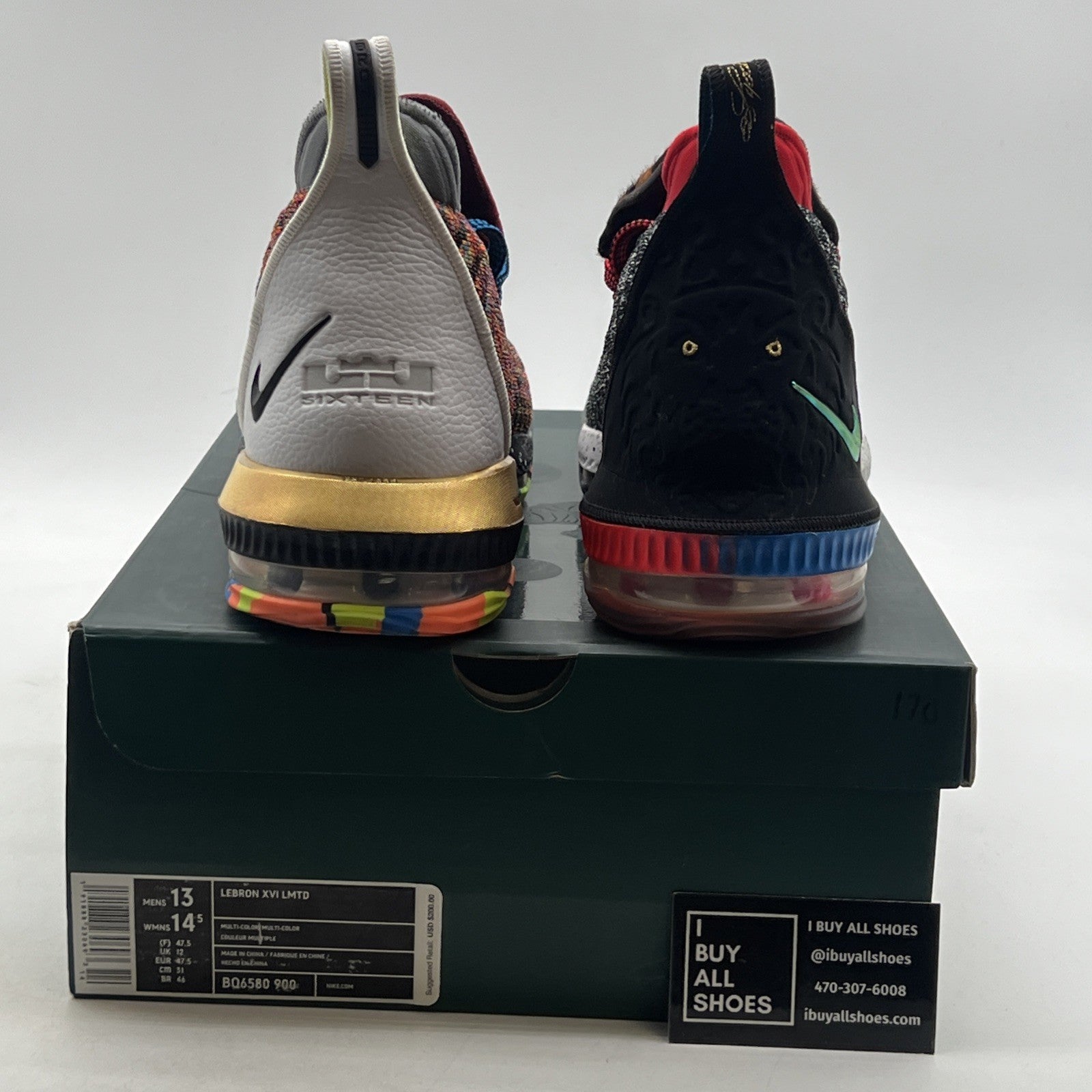 Size 13 - Nike LeBron 16 What The (BQ6580-900)
