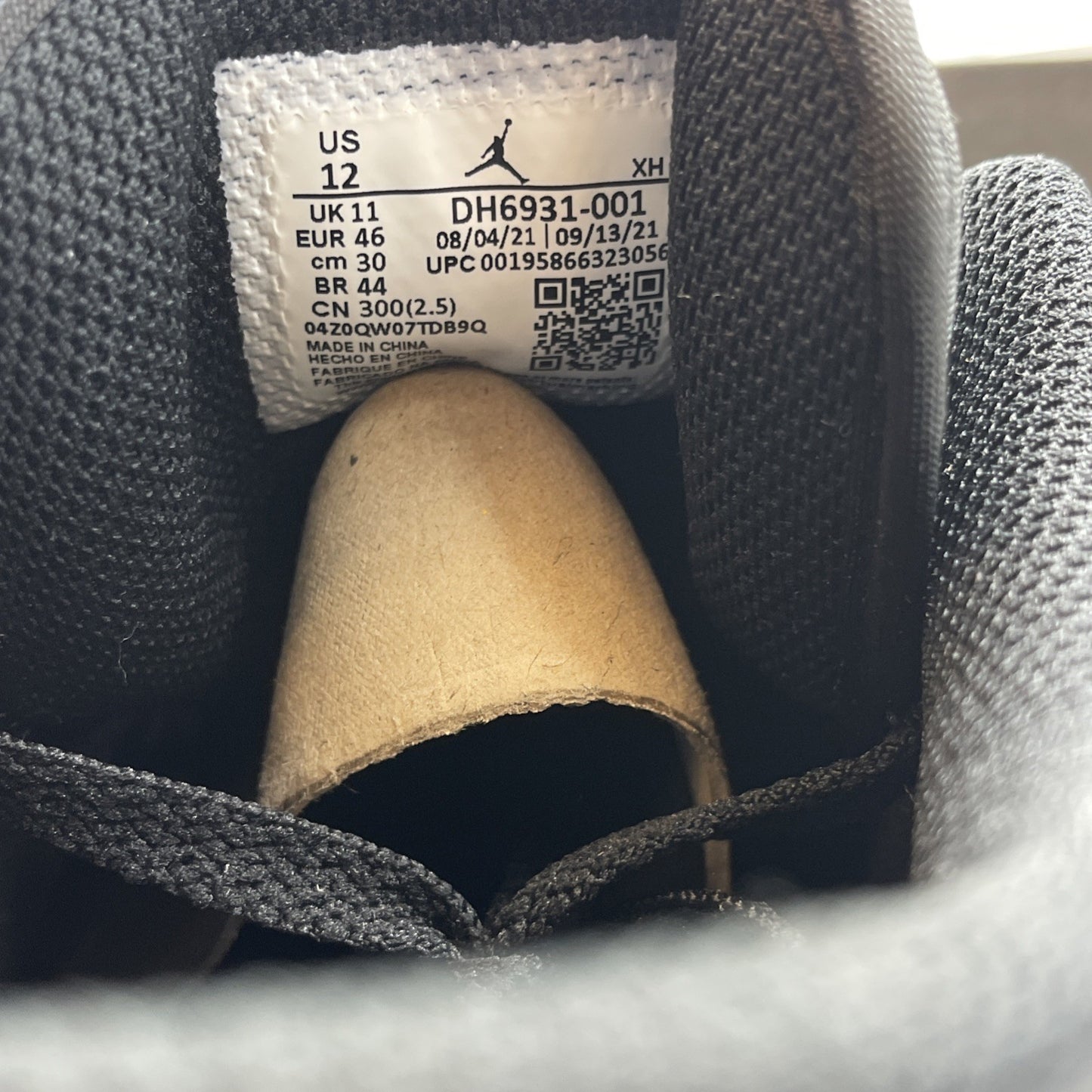 Size 12 - Jordan 1 Low SE Diamond Black White Suede Leather (DH6931-001)